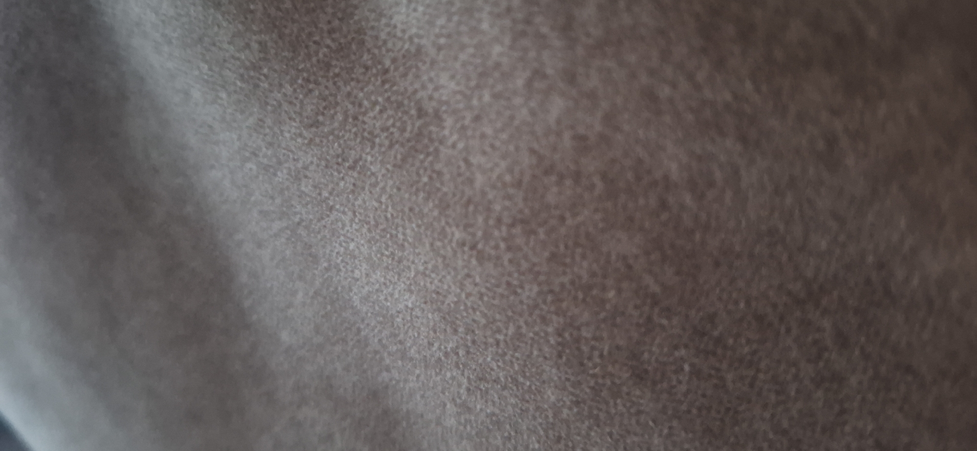 The image displays a close-up, abstract view of a textured, dark brown surface. The texture appears to be granular or possibly a brushed fabric, with subtle variations in tone and light reflection creating a sense of depth and undulation. There are no discernible objects, people, or environmental features visible that would indicate a specific location within Novoaltaysk, Russia, or any other city. The image is purely textural.