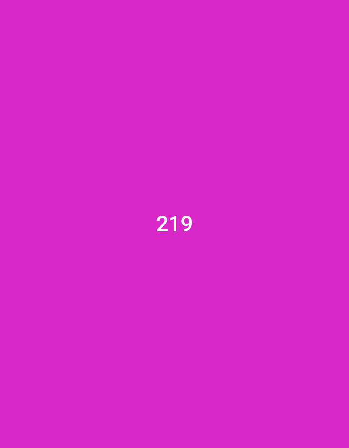The image is a solid magenta background with the number 219 in white font centered on the screen. The location, Kecamatan Panceng, Indonesia, is not visible in the image and does not appear to be relevant to its content.