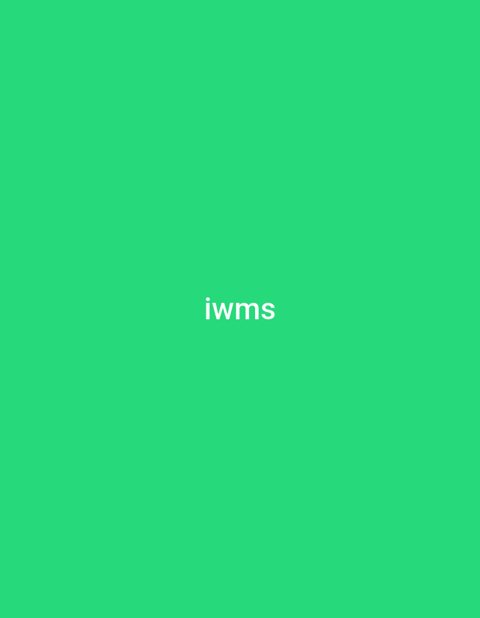 The image displays a simple graphic design featuring white text against a solid, vibrant green background. The text, centered horizontally and vertically, consists of four lowercase letters: "iwms". No people, objects, or discernible scene elements are present beyond this text and background. There are no indications of time of day, weather, or specific location cues within the image itself. The media file appears to be a digital design or a placeholder graphic. The provided context of Yerevan, Armenia, is not visually represented in the image.