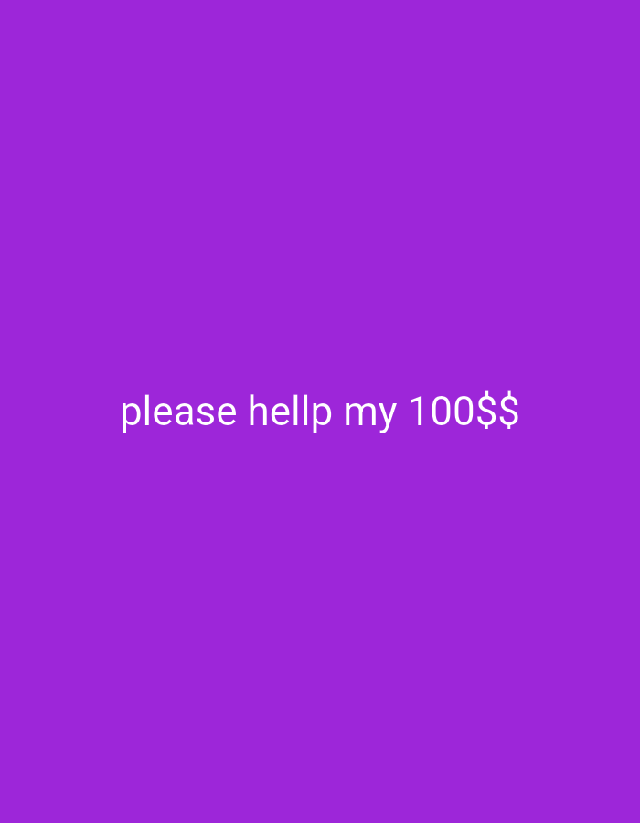 The image is a solid purple background with the text "please hellp my 100$$" in white letters. There are no other objects, people, or environmental details. The location of Bukit Ketok, Indonesia is not relevant because there is nothing in the image to suggest this location.