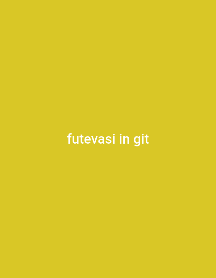The image is a plain, solid yellow background. White text that reads "futevasi in git" is centered horizontally on the background. There are no people, subjects, objects, actions, interactions, or environmental details to describe. The image does not contain any information that would allow for identification of a location in Cricova, Moldova.
