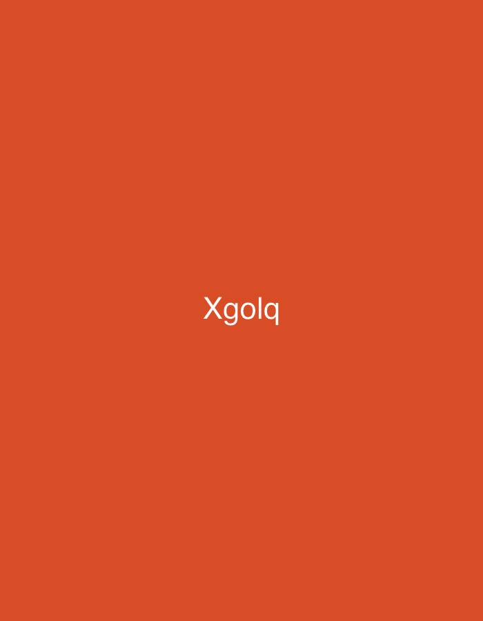 The image displays a flat, solid orange-red background. Centrally positioned on this background is the text "Xgolq" rendered in white, sans-serif characters. The initial 'X' is uppercase, followed by lowercase 'golq'. No other subjects, objects, people, actions, or environmental details are present. The image is a two-dimensional graphic and does not depict a physical scene or provide any visual information or landmarks that would indicate a specific geographic location, including the city of Casablanca, Morocco.