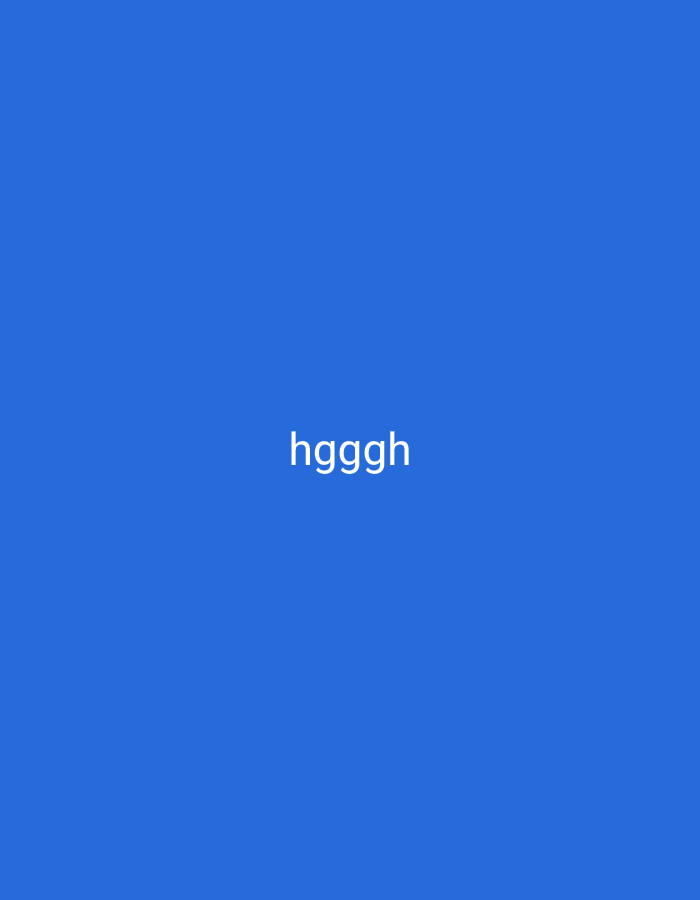 The image shows a plain blue background with white text in the center that reads "hgggh". There are no people, subjects, objects, actions, or interactions visible in the image. The location in the city of Nsugpe, Nigeria is not discernible from the provided image.