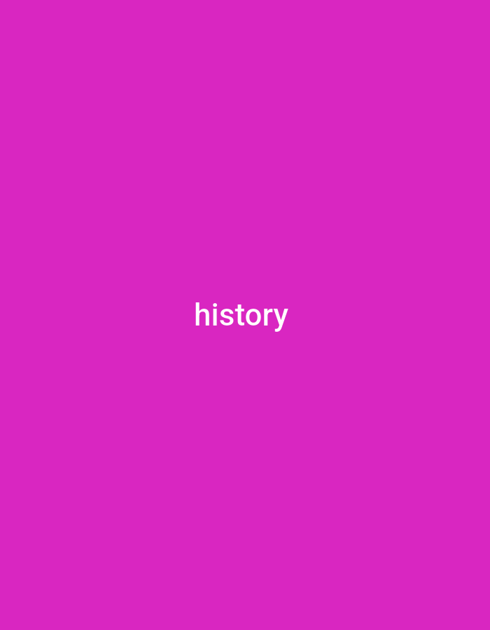 The image shows the word "history" written in white text against a bright pink background. The text is centered horizontally and is located in the lower-middle section of the image. There are no other discernible objects, people, or environmental features present in the image. The location of the image in Jalingo, Nigeria, is not evident from the visual information provided.
