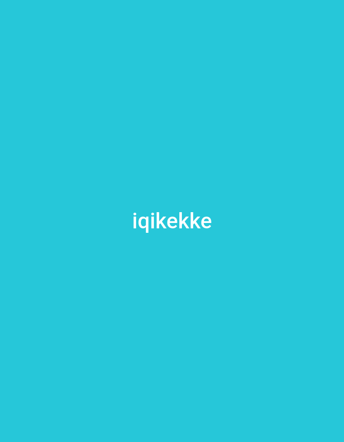 The image is a digital graphic with a solid bright cyan background. Centered in the lower half of the image is the word "iqikekke" in a white, sans-serif font. There are no people, objects, or specific environmental features depicted beyond the text and background. The location in Jalingo, Nigeria, is not discernible from the image content.