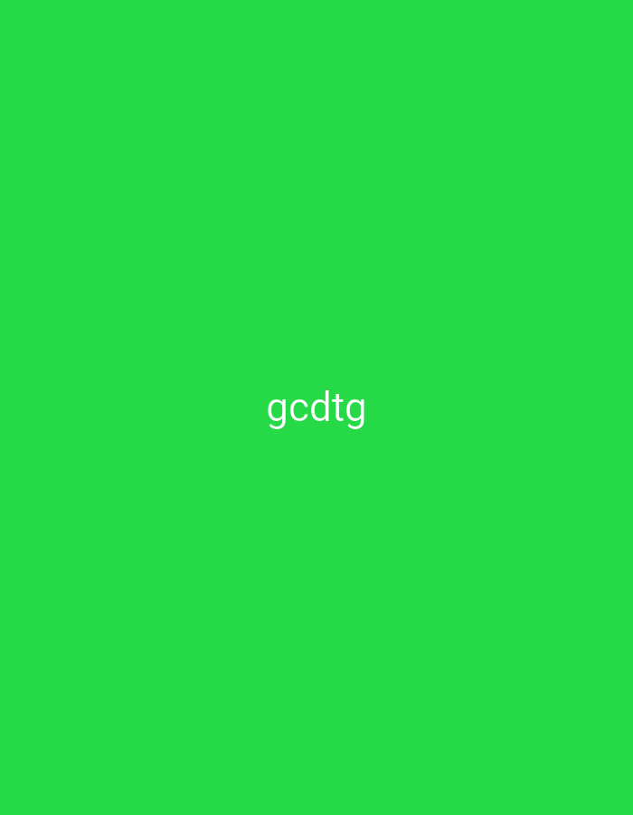 The image displays a solid, vibrant green background. Centered on this monochromatic field is the text "gcdtg" rendered in white, lowercase letters. There are no other discernible subjects, objects, or activities depicted. The scene is entirely graphic, devoid of any environmental details, people, or events. No specific time of day or weather conditions can be inferred from the image. The provided location, Chiva, Armenia, is external context and not visually represented within the image itself. The overall impression is minimalist, highlighting the stark contrast between the white text and the bright green background.