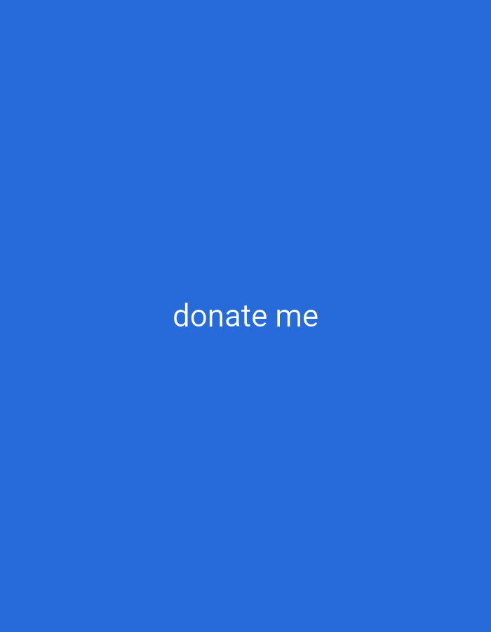 The image is a plain blue background with the text "donate me" in white font, centered horizontally and located in the lower half of the frame. There are no discernible features that would indicate a specific location in Burgas, Bulgaria, or any environmental details. The image is a digital graphic and not a photograph of a real-world scene.