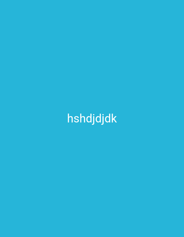 The image is a plain blue background with white text centered on it. The text reads "hshdjdjdjk". There are no people, objects, or any discernible environmental features present in the image. The location in the city of Nsugpe, Nigeria, is not relevant to the content of the image.