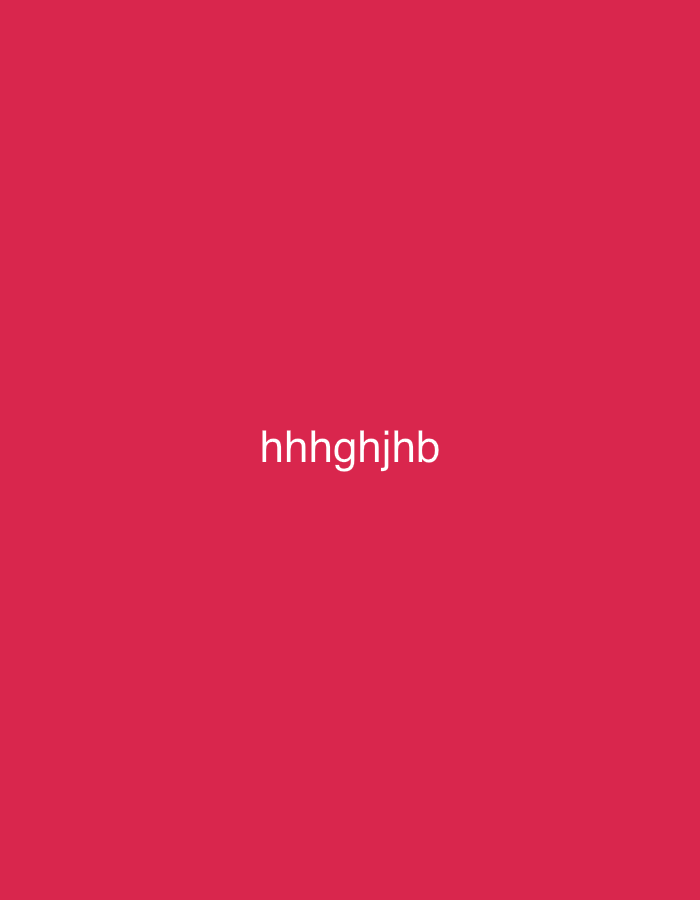 The image displays a solid, vibrant red background. Centered on this background is the white text "hhhghjhb" rendered in a simple, sans-serif font. There are no other subjects, objects, or discernible scene elements present. The image does not depict any activity or event. There are no visual cues regarding time of day, weather, or specific location within the image content. The provided location context of Santa Ana, Venezuela, is not visually evident. The cropped versions reinforce the presence of the same red background and white text, with the text simply positioned differently within each frame, indicating a static, minimal composition.