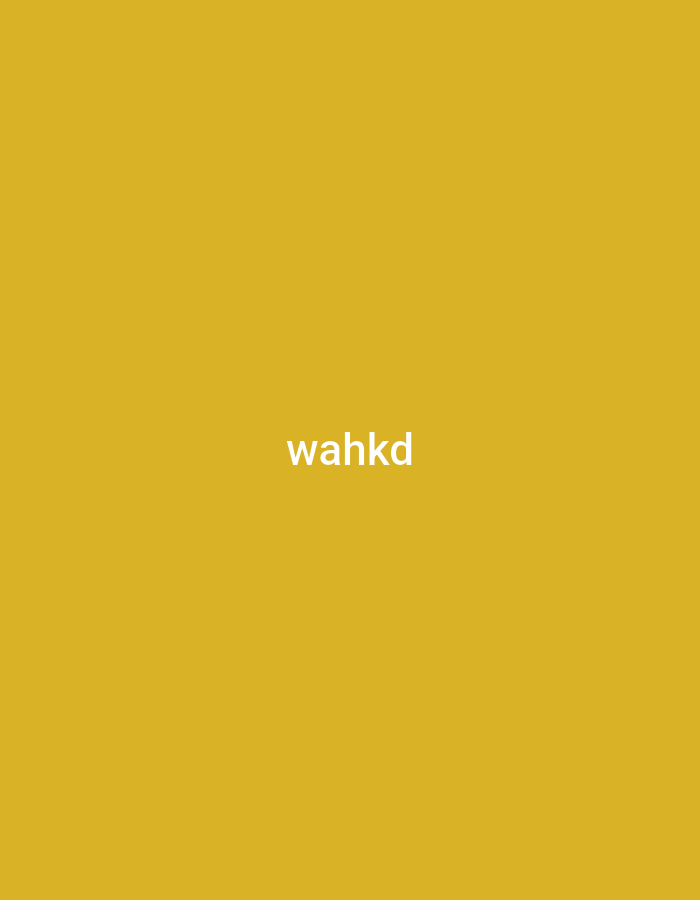 The image displays the word "wahkd" in white text centered on a solid mustard yellow background. There are no discernible elements related to the city of Jalingo, Nigeria, or any specific environmental or human context. The image is a plain, minimalist graphic with text.