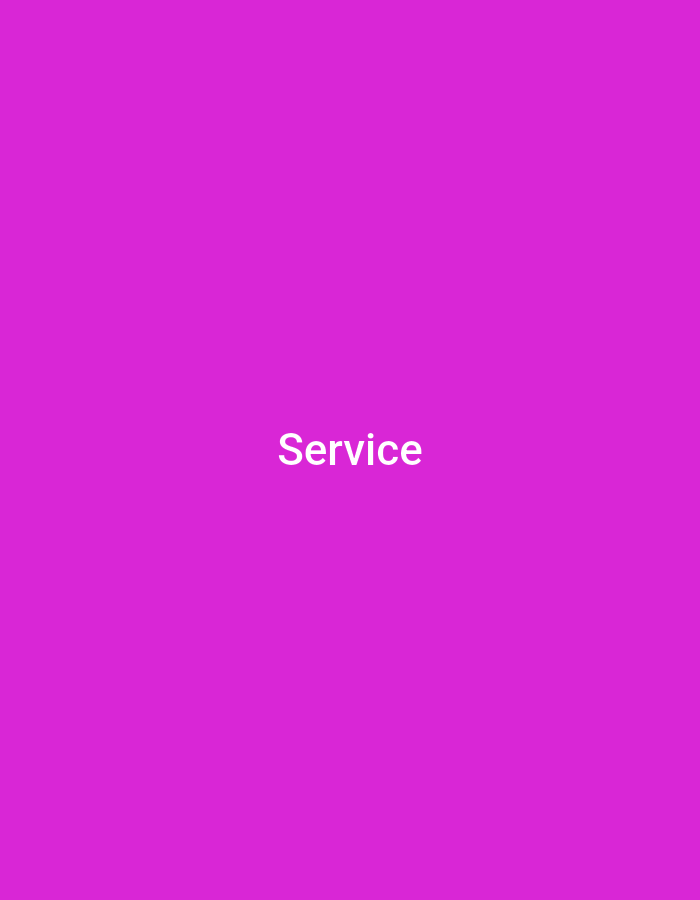 The image is a plain magenta background with the word "Service" written in white text in the center of the frame. There are no other objects or people in the image.