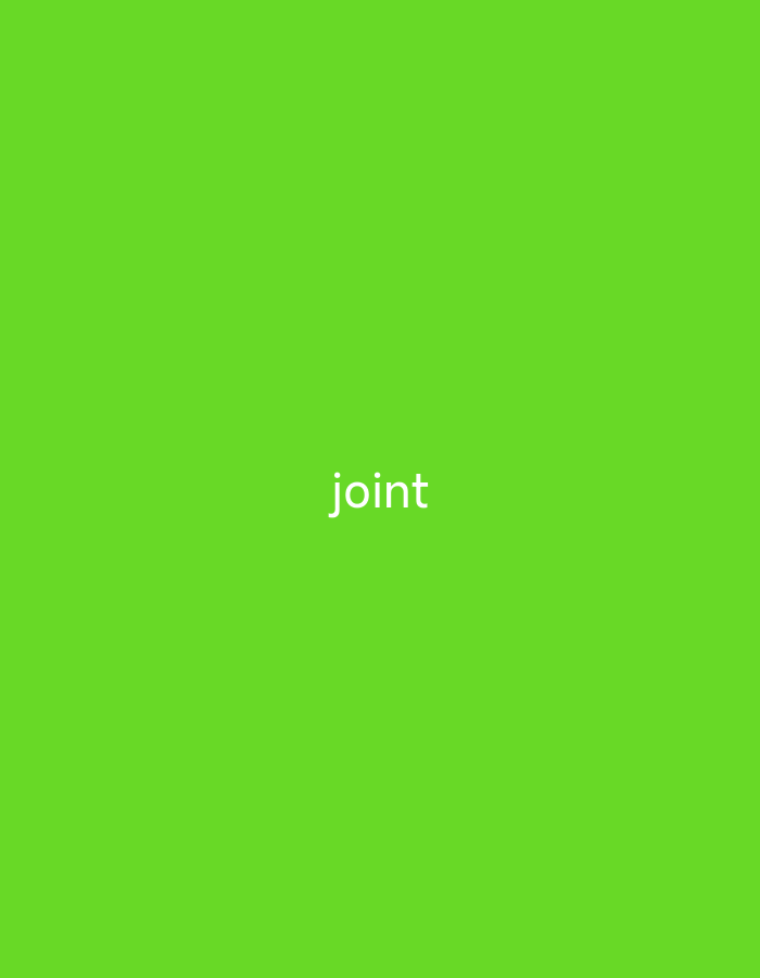 The media file is a simple, solid green background with the word "joint" displayed in white text in the center. There are no people, objects, or scenes depicted. The text is the only visible element. The location context provided, Tabari Jauro Manu, Nigeria, does not offer any visual cues within the image itself.
