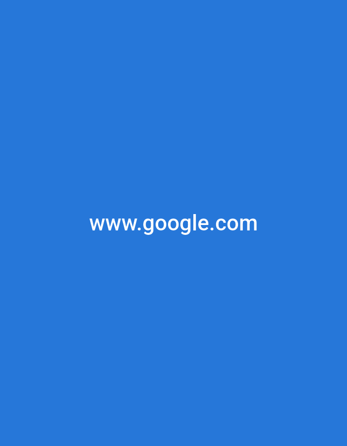 The image is a screenshot of a webpage displaying the text "www.google.com" in white on a solid blue background. There are no discernible features or landmarks in the image that would indicate a specific location in Varna, Bulgaria. The image is a generic representation of a website address.