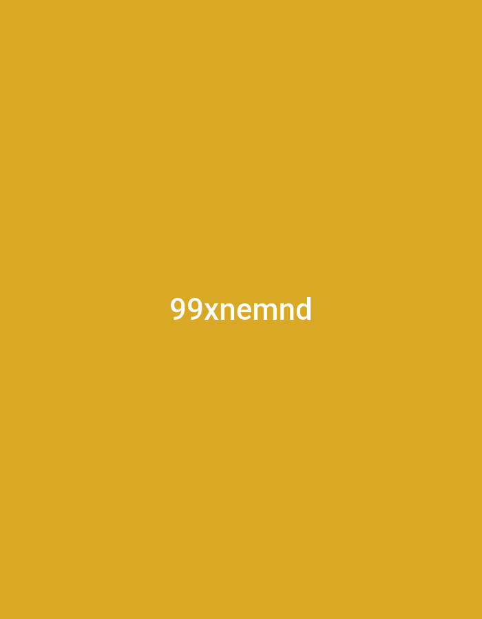 The image displays a plain, solid mustard yellow background. Centered horizontally and vertically on this background is white text. The visible text reads "99xnemnd". There are no people, objects, or a discernable scene or setting beyond the colored background and the text. No activity or event is taking place. Notable details such as time of day, weather, or specific location cues (other than the provided context of Yerevan, Armenia, which is not visually supported by the image) are absent. The image presents a clean and minimalist aesthetic.
