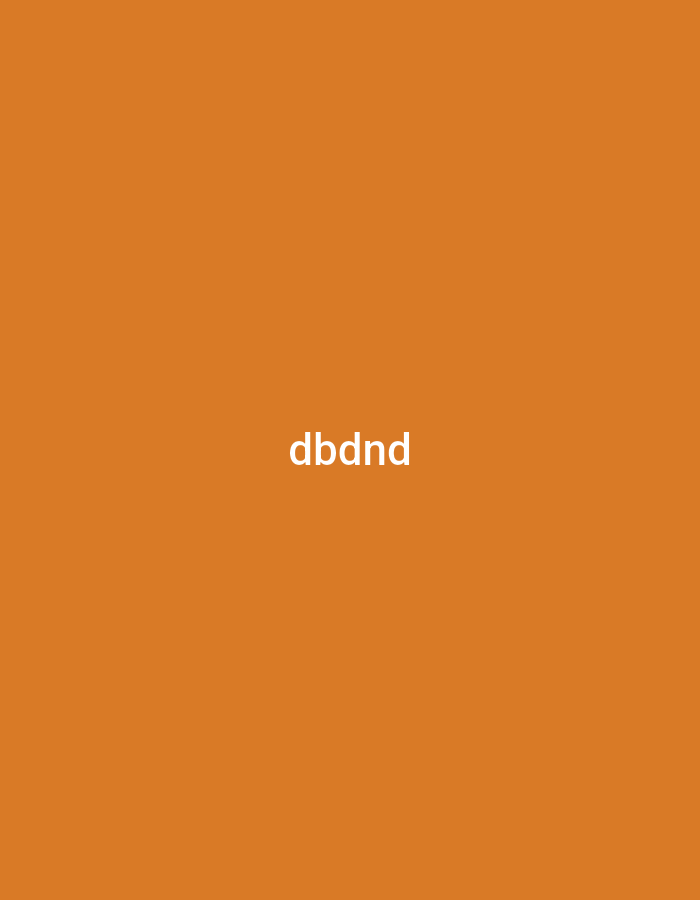The image displays a solid, uniform orange background. Centered both horizontally and vertically on this monochromatic field is the white text "dbdnd," rendered in a clear, sans-serif font. There are no people, objects, or discernable scenes depicted, making it a minimalist graphic. No activity or event is taking place. The notable details are limited to the contrasting white text against the warm orange backdrop. There are no visual cues within the image itself to indicate a specific time of day, weather conditions, or any particular location, such as Yerevan, Armenia, as provided in the context. The overall impression is a simple, clean design with prominent text.