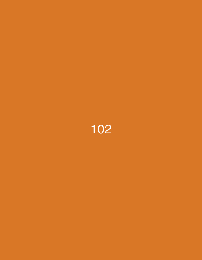 The image is a plain orange background with the number "102" centered in white text. There is no discernible location in the city of Đà Nẵng, Vietnam, or any people, subjects, objects, actions, or interactions depicted.