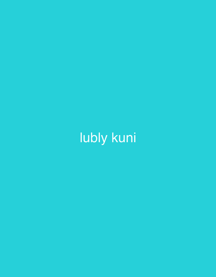 The image is a photograph of a turquoise background with the words "lubly kuni" written in white text in the center. There are no people, animals, or recognizable objects in the image. The text is centered horizontally and vertically within the frame. The image does not contain any information about the city of Востец Снт, Russia.