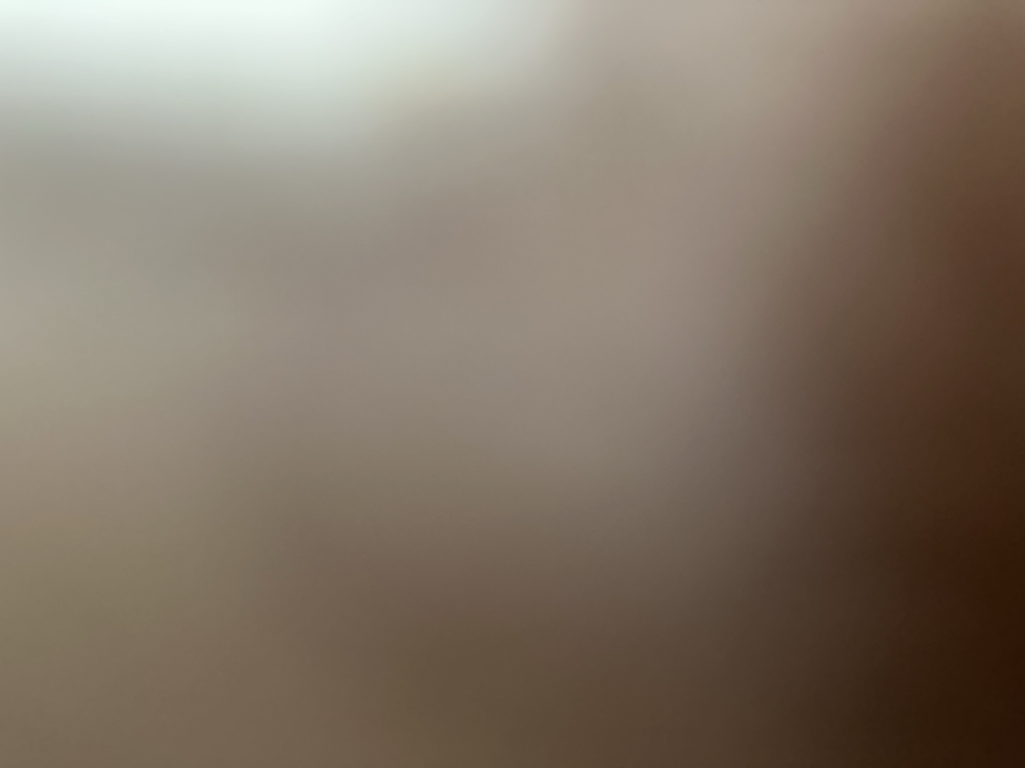 The image is an abstract, out-of-focus composition of soft gradients. There are no discernible people, subjects, objects, actions, interactions, or environmental details present. The scene is a blur of muted browns, grays, and whites, with a brighter area towards the upper right corner. The location in Belgrade, Serbia, cannot be determined from the provided image.