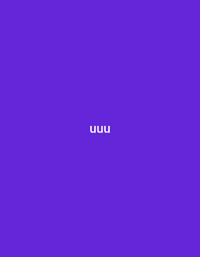 The image is a solid purple background with the white text "uuu" centered horizontally and located in the lower half of the frame. There are no discernible objects, people, or environmental details present. The location is unknown.