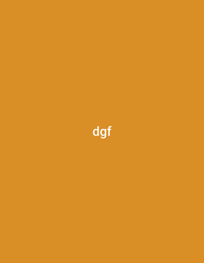 The image displays a uniform, solid orange background. Centered horizontally and vertically on this background are three lowercase white letters: "dgf". There are no discernible people, subjects, objects, actions, interactions, or environmental elements present. The image provides no visual information or context to indicate a location, including the city of Yerevan, Armenia.