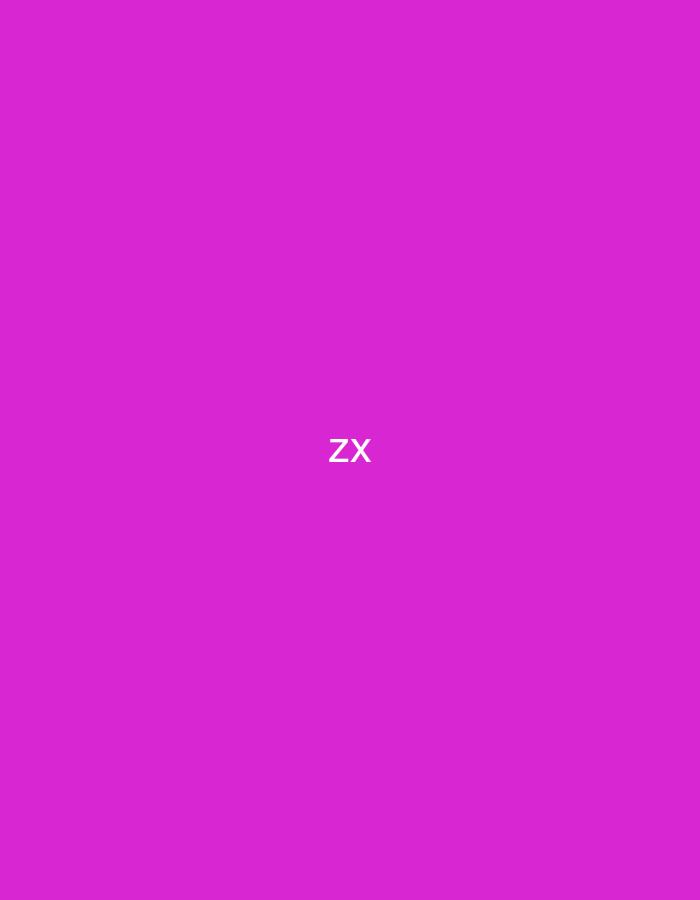 The image displays a minimalist graphic design featuring a solid magenta-colored background. Centered on this vibrant field are the uppercase letters "ZX" in white, rendered in a clear, sans-serif typeface. The accompanying cropped images illustrate that the "ZX" text can be positioned in various corners of the magenta background, including the bottom right, bottom left, top right, and top left, in addition to its central placement in the original image. There are no other subjects, objects, or a discernible scene present in the image. The graphic lacks any specific cues for time of day, weather, or emotions. While the context of Vagharshapat, Armenia is provided, the image itself does not contain any visual elements or location-specific details pertaining to this geographical area.