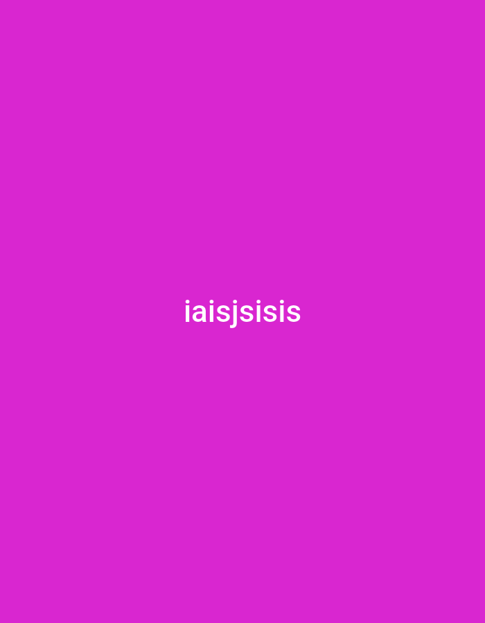 A solid magenta background with the word "iaisjsisisis" written in white letters in the center of the image. There is no indication of the location being Yerevan, Armenia. There are no people, subjects, objects, actions, interactions, or environmental details in the image besides the text and color.