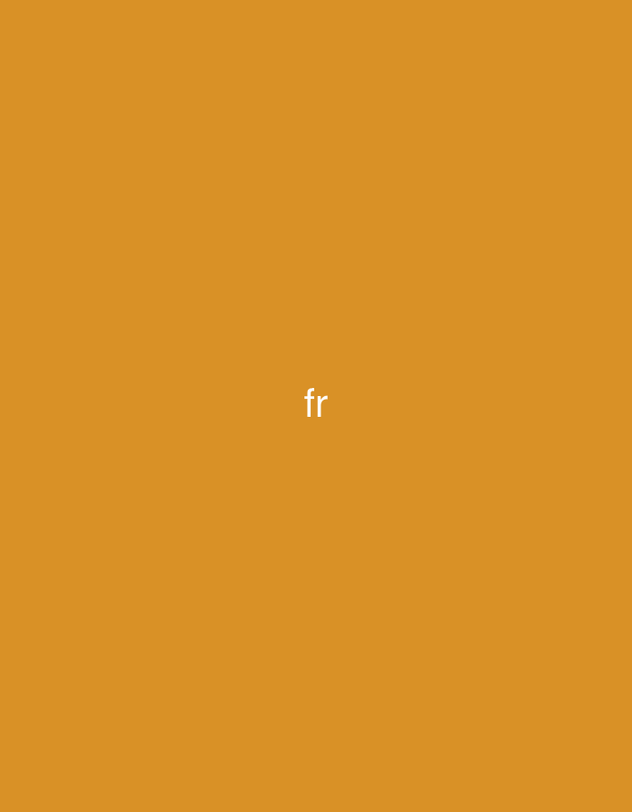 The image is a solid ochre color with the letters "fr" in white, located near the center of the frame. The letters are in lowercase and appear to be a simple font. There are no other objects or details in the image. The location is not identifiable from the information provided in the image.