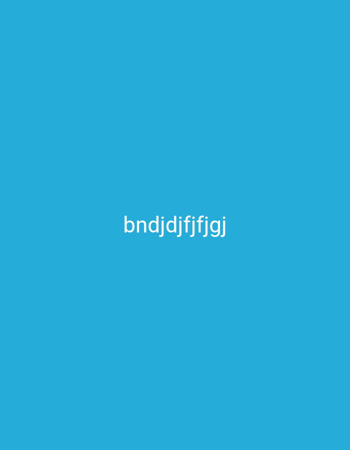 The image is a plain blue background with white text in the center that reads "bndjdjffjfgj". There are no people, objects, or environmental details present in the image to place it in Nsugpe, Nigeria.