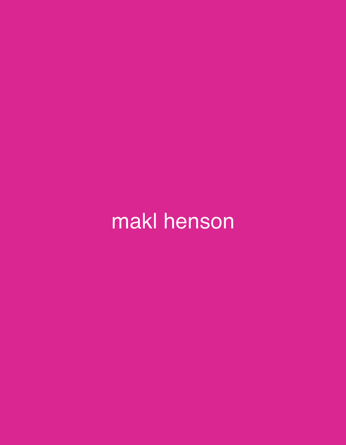 The image is a simple pink background with white text that reads "makl henson" in the center. There is no identifiable location in the city of Востец Снт, Russia, or any discernible details about people, subjects, objects, actions, or interactions.