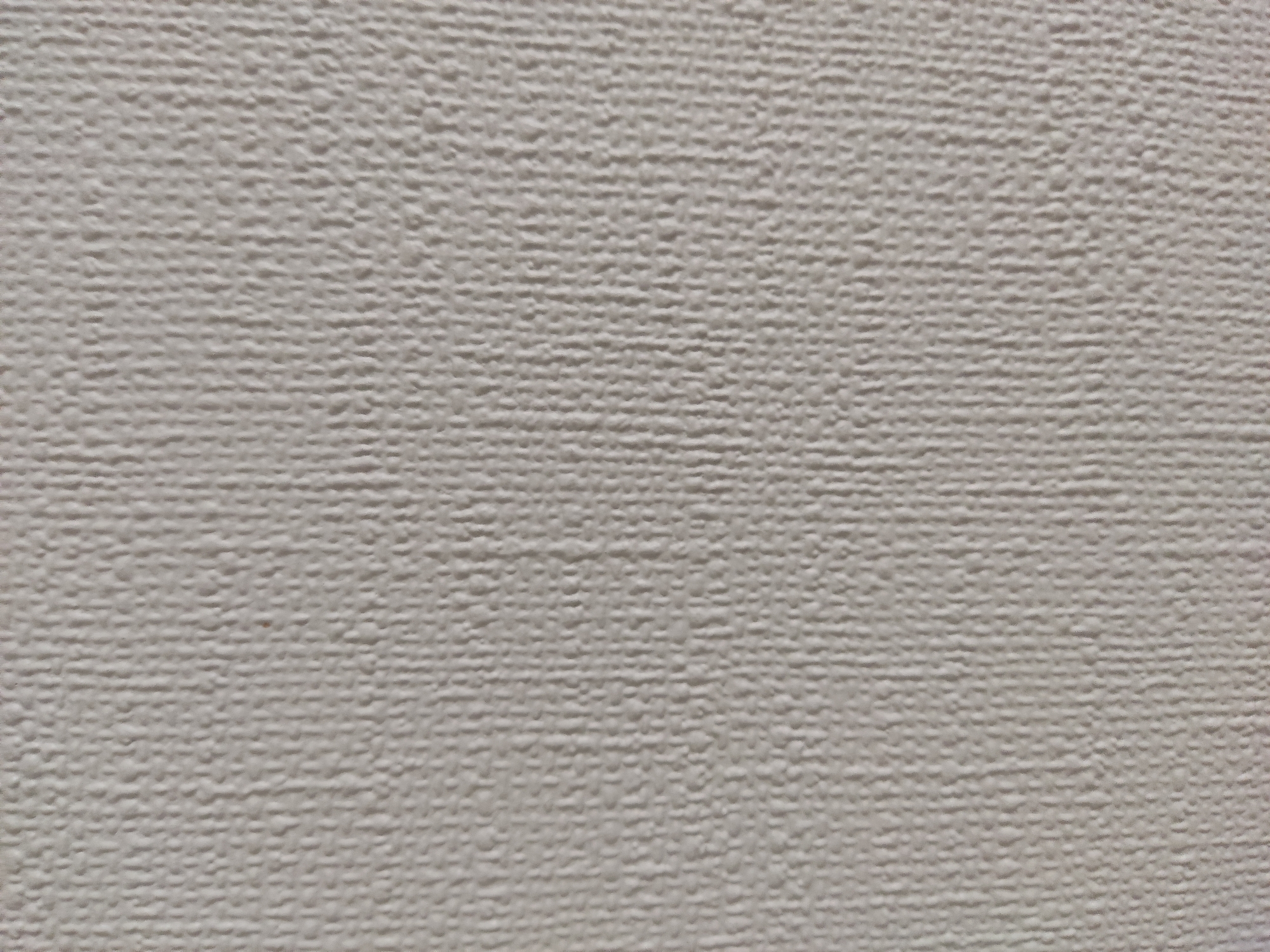 The image displays a close-up view of a textured surface, likely wallpaper or a similar material. The texture consists of numerous small, raised vertical lines or ridges, creating a uniform pattern across the entire frame. The color is a neutral, light beige or off-white. The lighting appears to be even, with no harsh shadows, suggesting an indoor environment. There are no discernible objects, people, or activities visible in the image. The specific location in Бараўлянскі сельскі Савет, Belarus, cannot be determined from the image content alone; it simply shows a textural detail of a surface.
