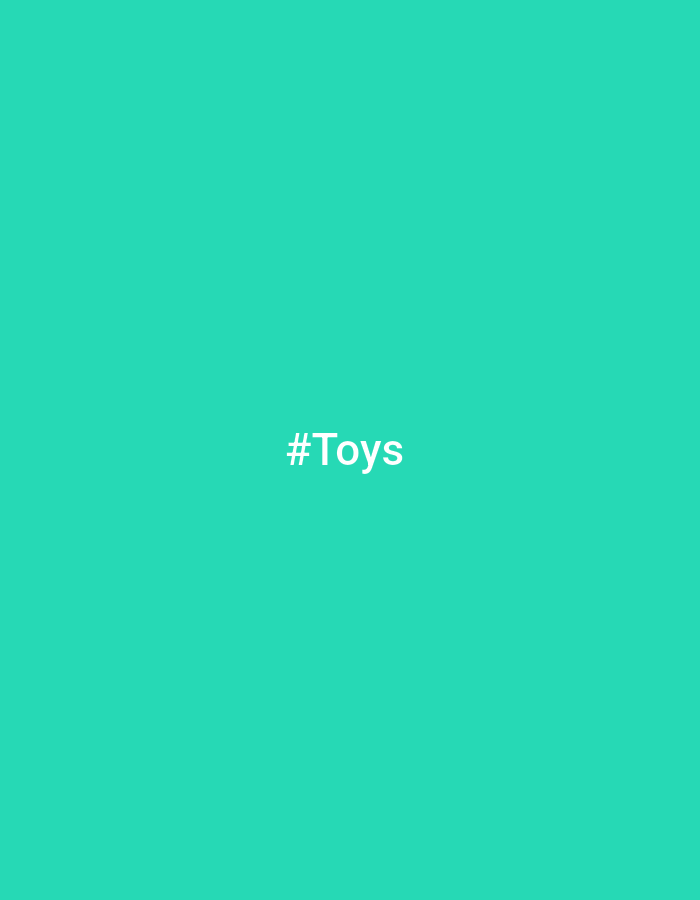 The image is a digital graphic with a solid, vibrant teal background. Centered in the lower half of the image is the text "#Toys" in a white, sans-serif font. There are no other objects, people, or environmental features depicted. The location in Maltepe, Turkey is not relevant to the visual content of the image.