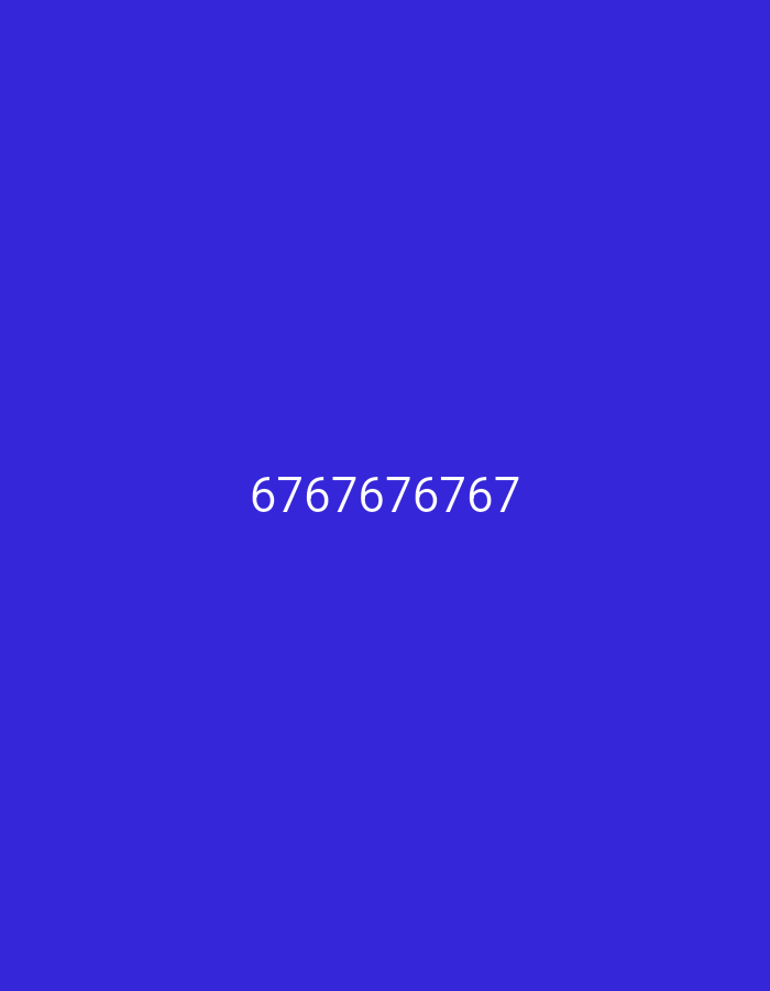 A plain blue image contains the number "6767676767" in white text in the center. The image does not depict the location in the city of Pélussin, France.