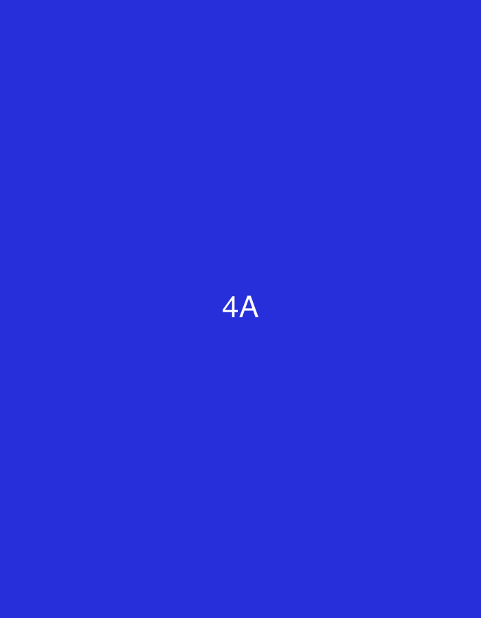 The image is a plain blue background with the text "4A" in white, centered. There is no indication of the city of Casablanca, Morocco, or any specific scene details.