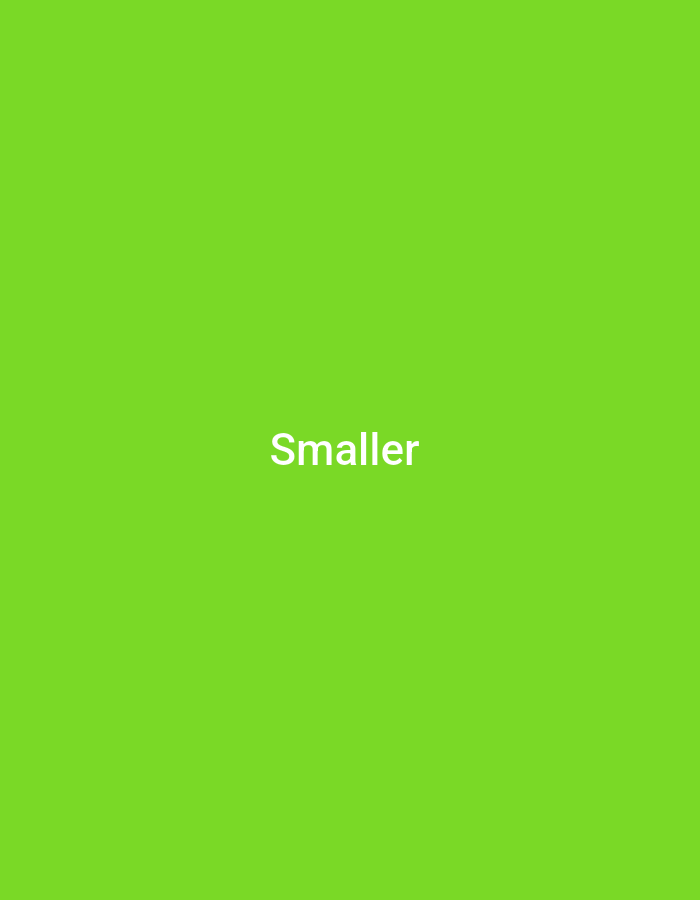 The image is a solid, bright green background with the word "Smaller" written in white text in the center. There is no identifiable location in the city of Wuro Ngangandi, Nigeria, depicted in this image.