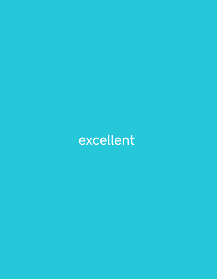 The image is a solid cyan background with the word "excellent" written in white text in the center. There is no discernible location in Senti, Nigeria depicted in this image.
