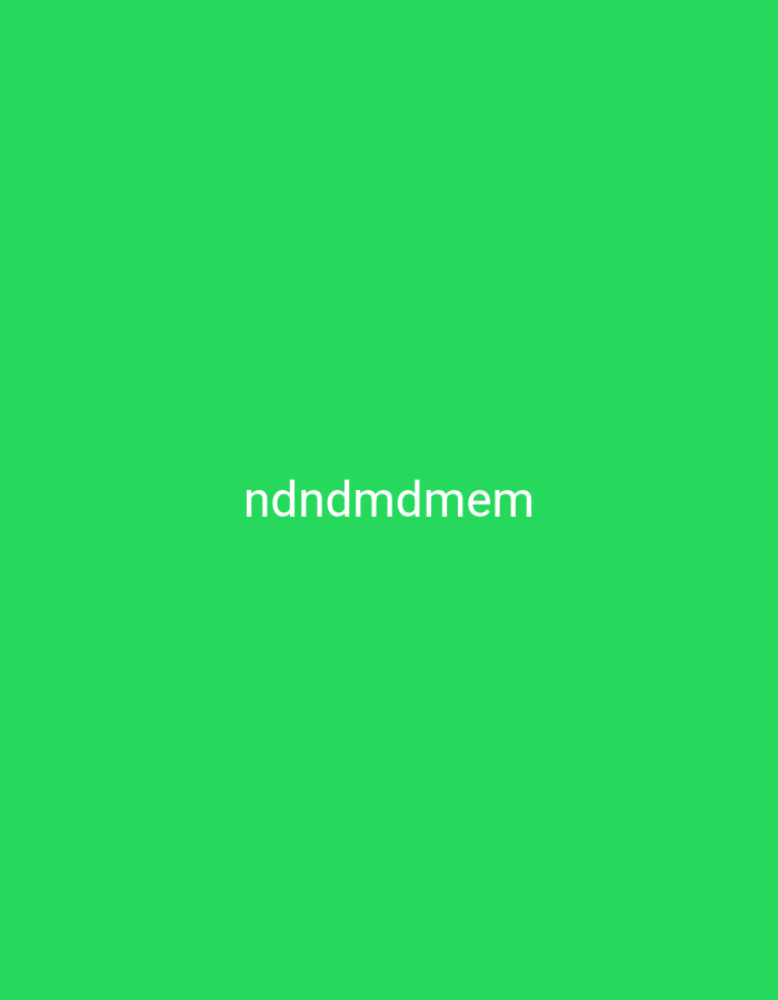The image is a solid bright green background. In the center of the image, in white text, are the words "ndndmdmem". There is no discernible location in the city of Nsugpe, Nigeria.
