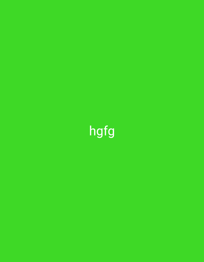 A bright green background fills the entire frame. Centered on the background is the white text "hgfg". There are no people, objects, or recognizable environmental features present in the image, nor is there any information indicating a location in Nsugpe, Nigeria.