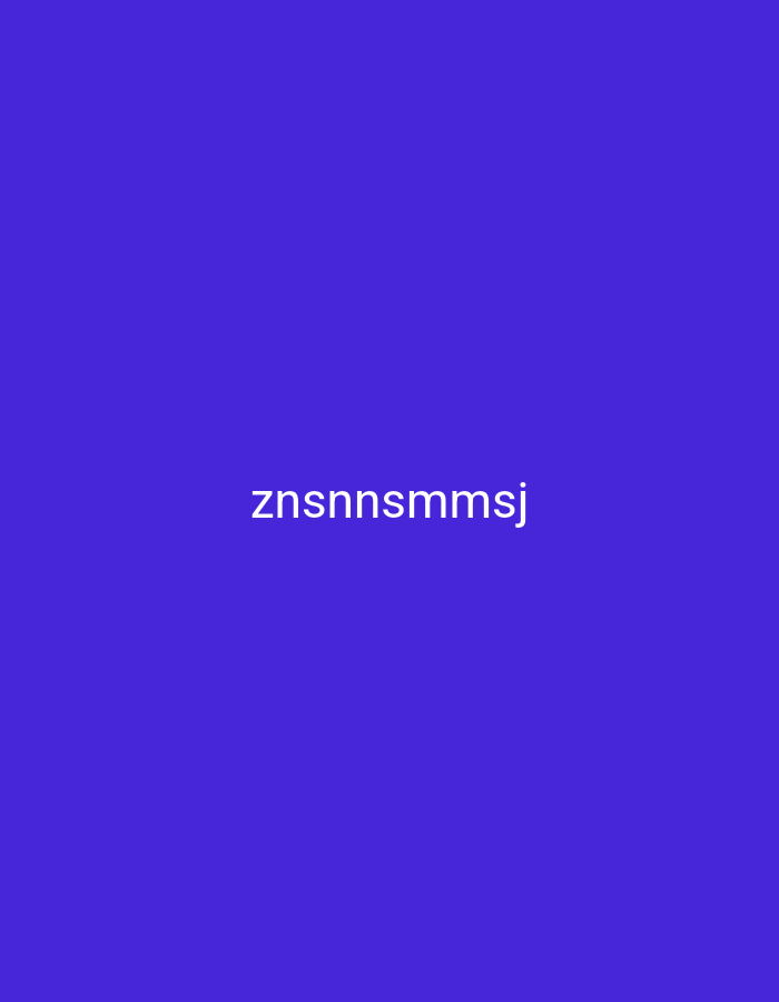 A text overlay of "znsnnsmmsj" is centered on a solid, vibrant blue background. There are no other objects, people, or discernible environmental features present. The location in Nsugpe, Nigeria is not discernible from the image.