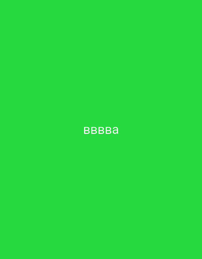 The image displays a solid, vibrant green background. No subjects, objects, or activities are depicted within the frame. Centrally located, white text consisting of four uppercase Cyrillic letters followed by one lowercase Cyrillic letter is visible. The text reads "БВВВа". The provided location context is Yerevan, Armenia, where Cyrillic script is commonly encountered due to the prevalence of the Russian language.