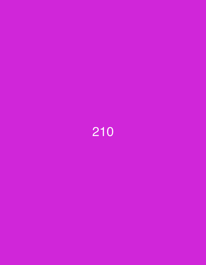 The image is a solid, vibrant purple background with the white text "210" centered in the middle. There is no discernible location in Đà Nẵng, Vietnam, or any other environmental details. The image contains no people, subjects, objects, or actions.