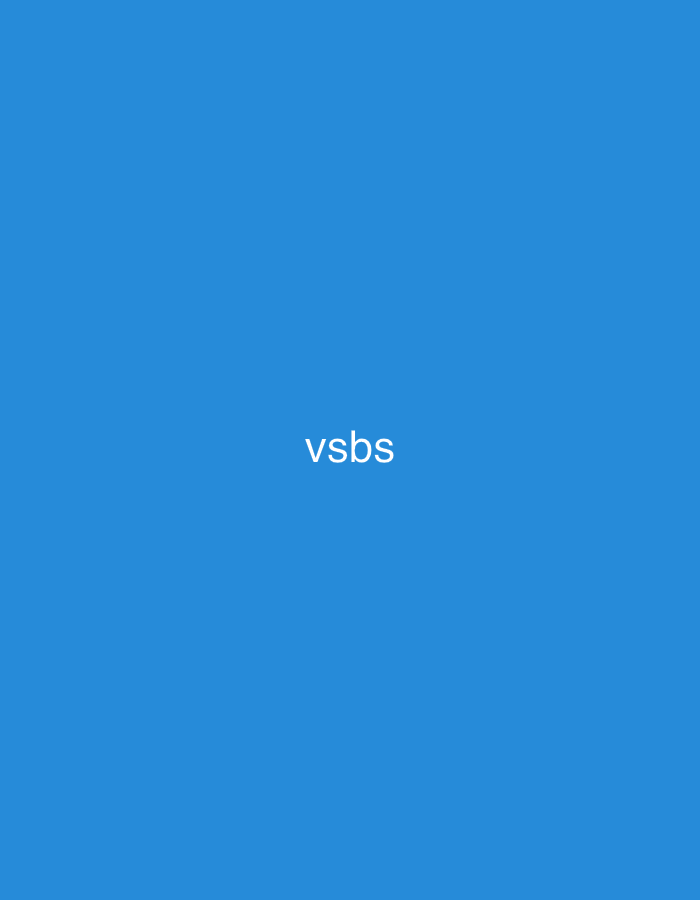 A white text that spells "vsbs" is displayed in the center of a blue background. The text is in a simple, sans-serif font. The image is a solid blue color, with no other visual elements. It is not possible to determine the location in Casablanca, Morocco from this image.