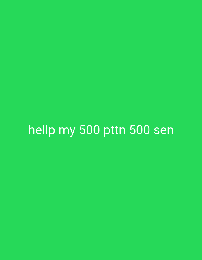 A solid green background with the text "hellp my 500 pttn 500 sen" in white. The image provides no information about Bukit Ketok, Indonesia, or any people, objects, actions, or interactions.