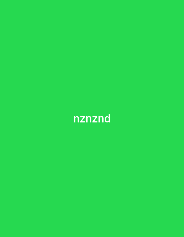 The image displays a solid, uniform green background. Centered horizontally and vertically on this background is the white, sans-serif text "nznznd". No other subjects, objects, people, or actions are present. The scene is located in the city of Unknown, Unknown.