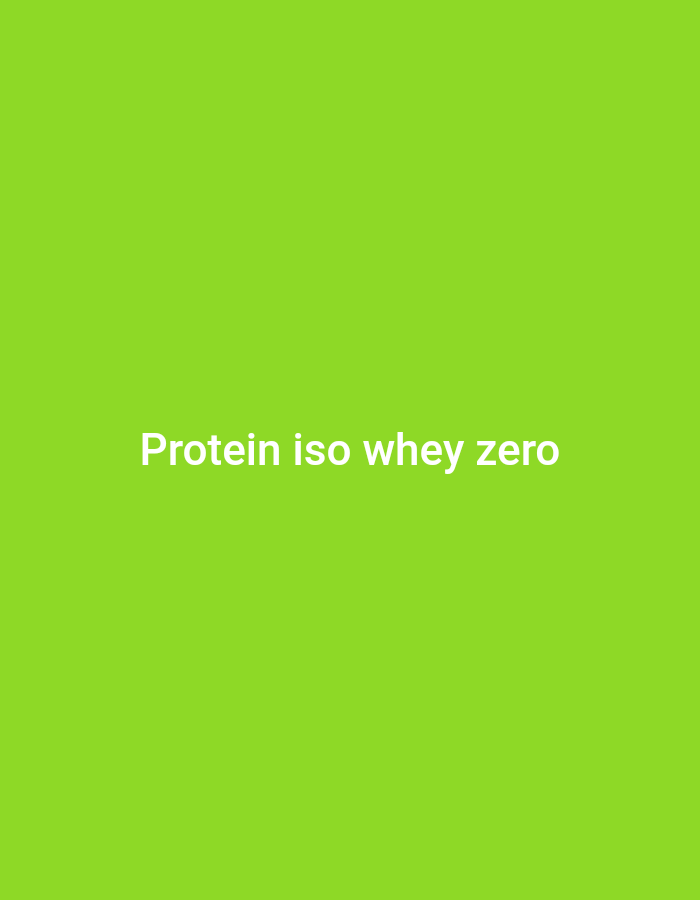 The image is a green background with the words "Protein iso whey zero" in white text in the center.
There is no information to determine if the image is located in Plovdiv, Bulgaria.