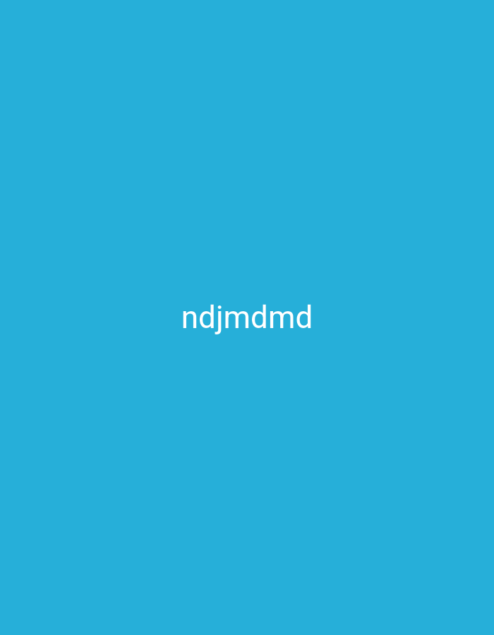 The image displays a solid blue background with the text "ndjmdmd" centered horizontally in white. There are no people, objects, or environmental details visible in the image. The location in the city of Nsugpe, Nigeria, is not discernible from the image content.