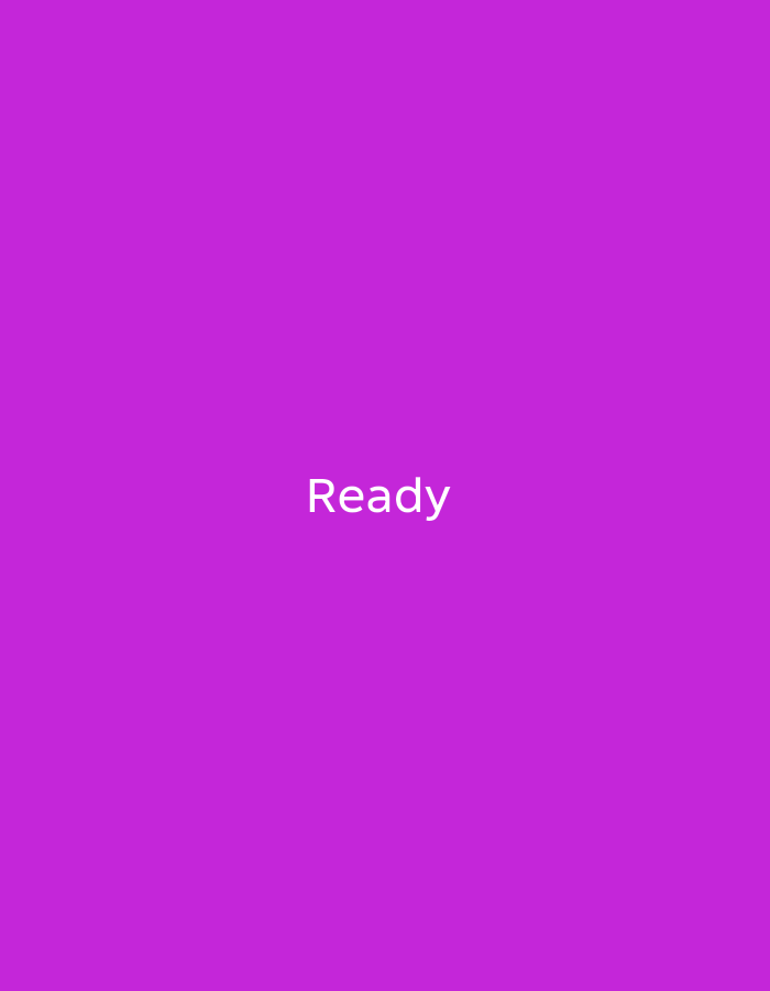 The image is a solid, vibrant purple background with the word "Ready" centered in white text. There are no other discernible elements in the image. The location in Ketegan, Indonesia is irrelevant to the visual content of the image.