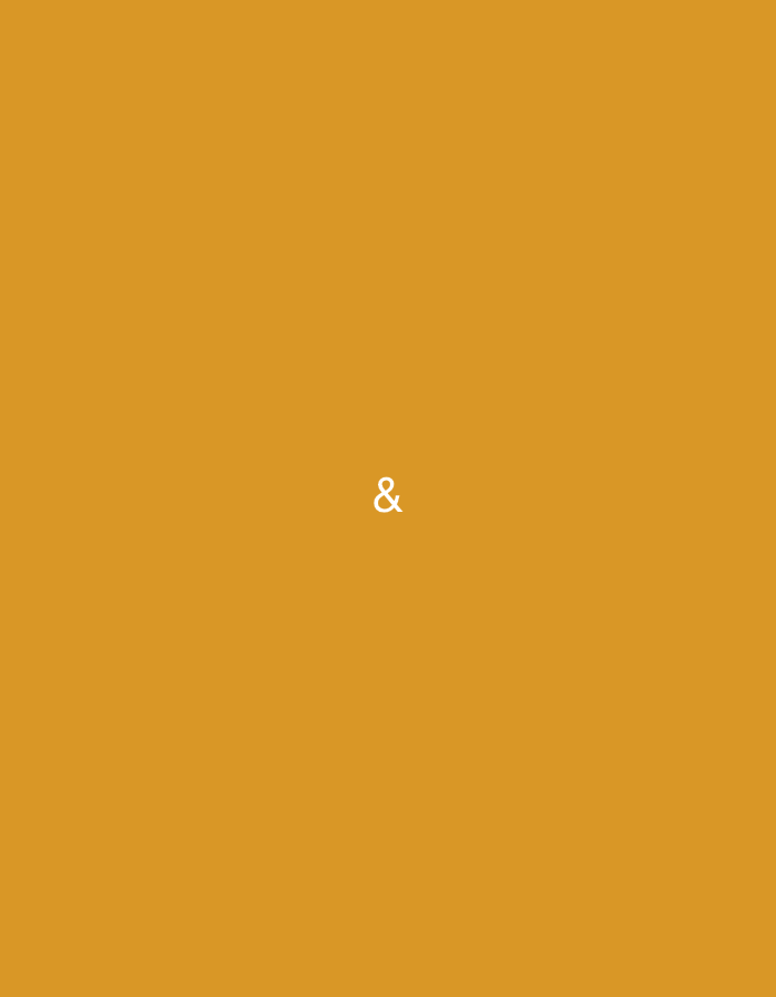 The image displays a uniform, solid warm yellow-orange background. A single white ampersand symbol (&) is centrally positioned within the frame. There are no discernible people, objects, actions, interactions, or environmental features present within the image. No visual cues indicate a specific geographic location, including the city of Santa Ana, Venezuela.