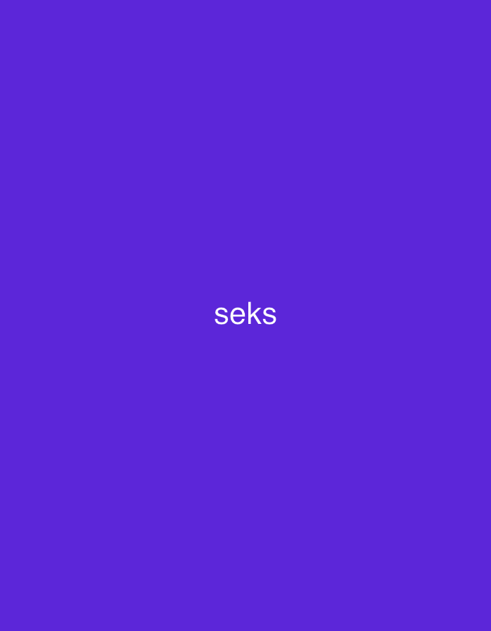 The image is a solid purple background with the word "seks" written in white text in the center. There are no people, objects, or any discernible features that would allow for a description of a location in Casablanca, Morocco.