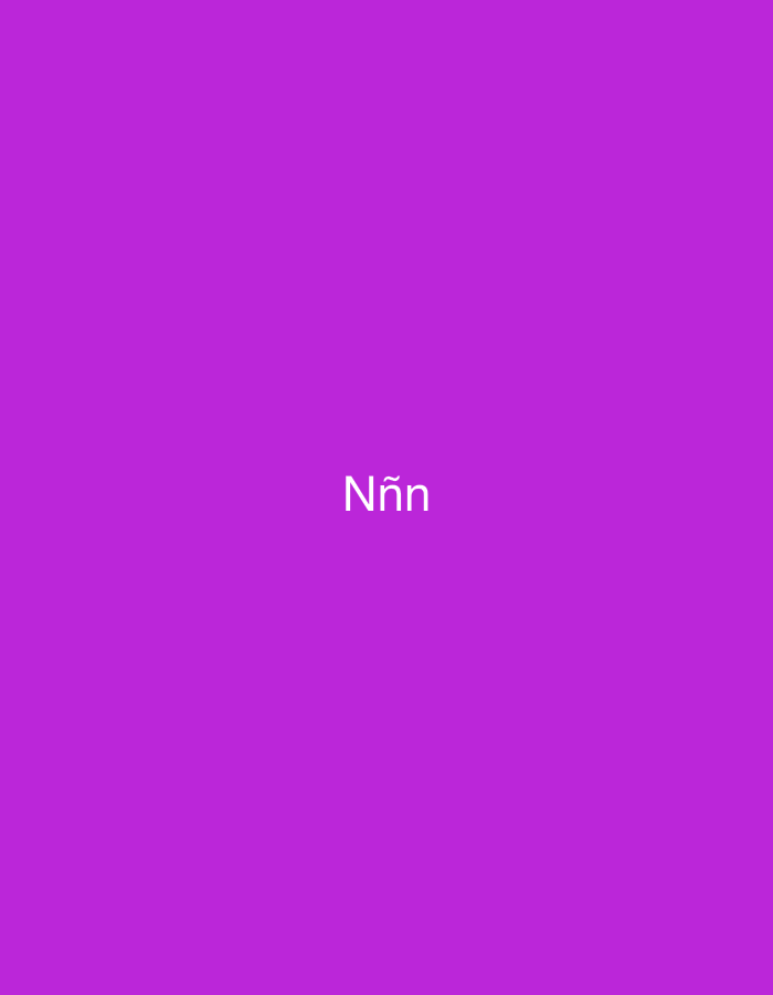 The scene, presented within the context of Casablanca, Morocco, is a digitally generated image featuring a vibrant magenta-purple background. Centered on this monochromatic field, the white text "Nñn" is displayed in a clear, sans-serif font. The image contains no visual information regarding specific people, tangible objects, discernible actions, interactions, or environmental characteristics beyond the solid color and text.