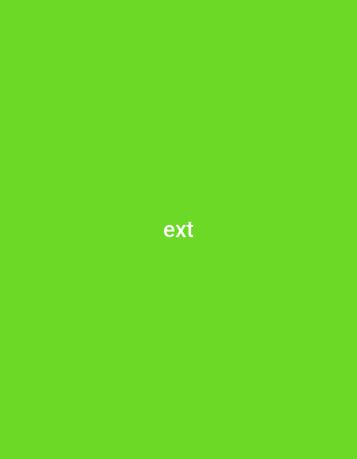 The image is a solid bright green background with the word "ext" in white text, centered on the right side of the frame. There are no people, objects, or interactions depicted in this image. The location of Verkhniachka, Ukraine, is not relevant to the visual content of the image.